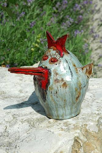 Huhn mit gro�em Schnabel