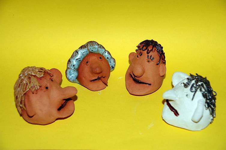 verschiedene Gartenk�pfe